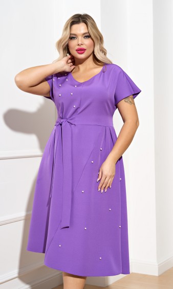 Платье 0083-6_У фиолетовый